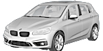 BMW F45 U2168 Fault Code